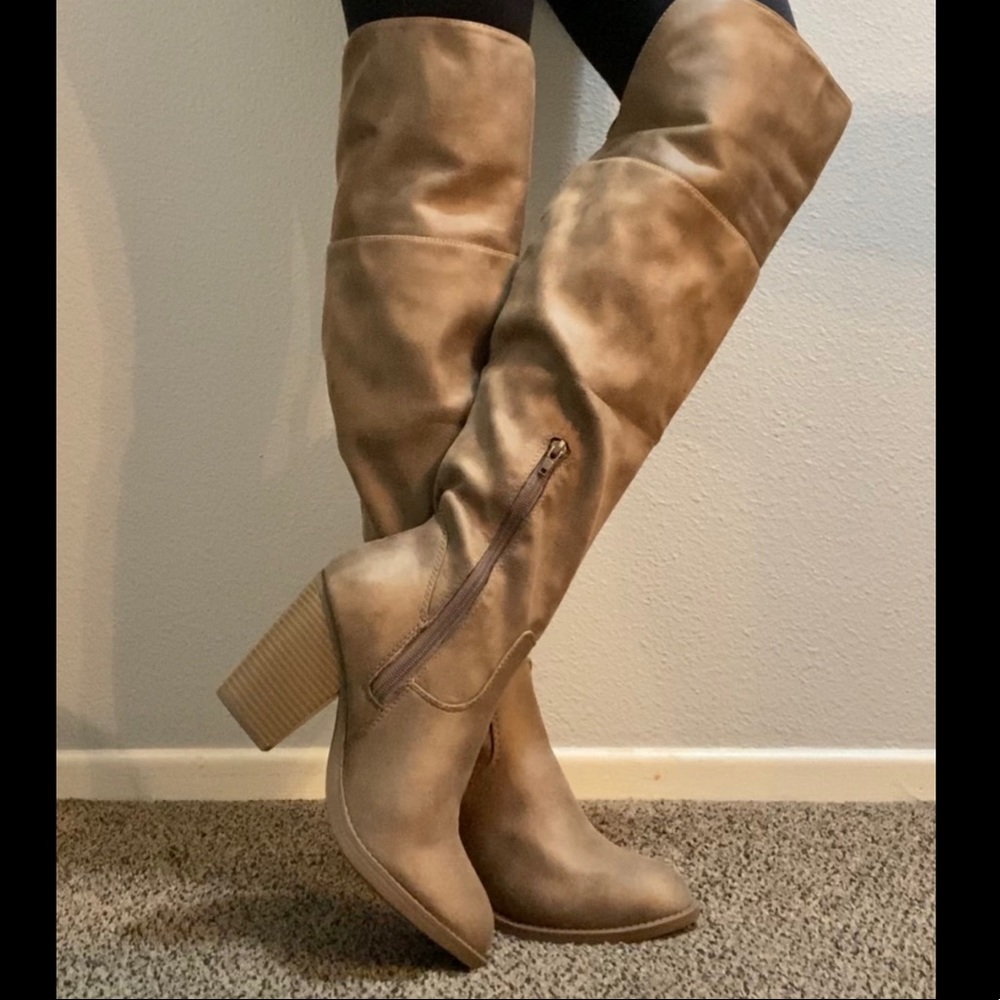 Thigh high boots